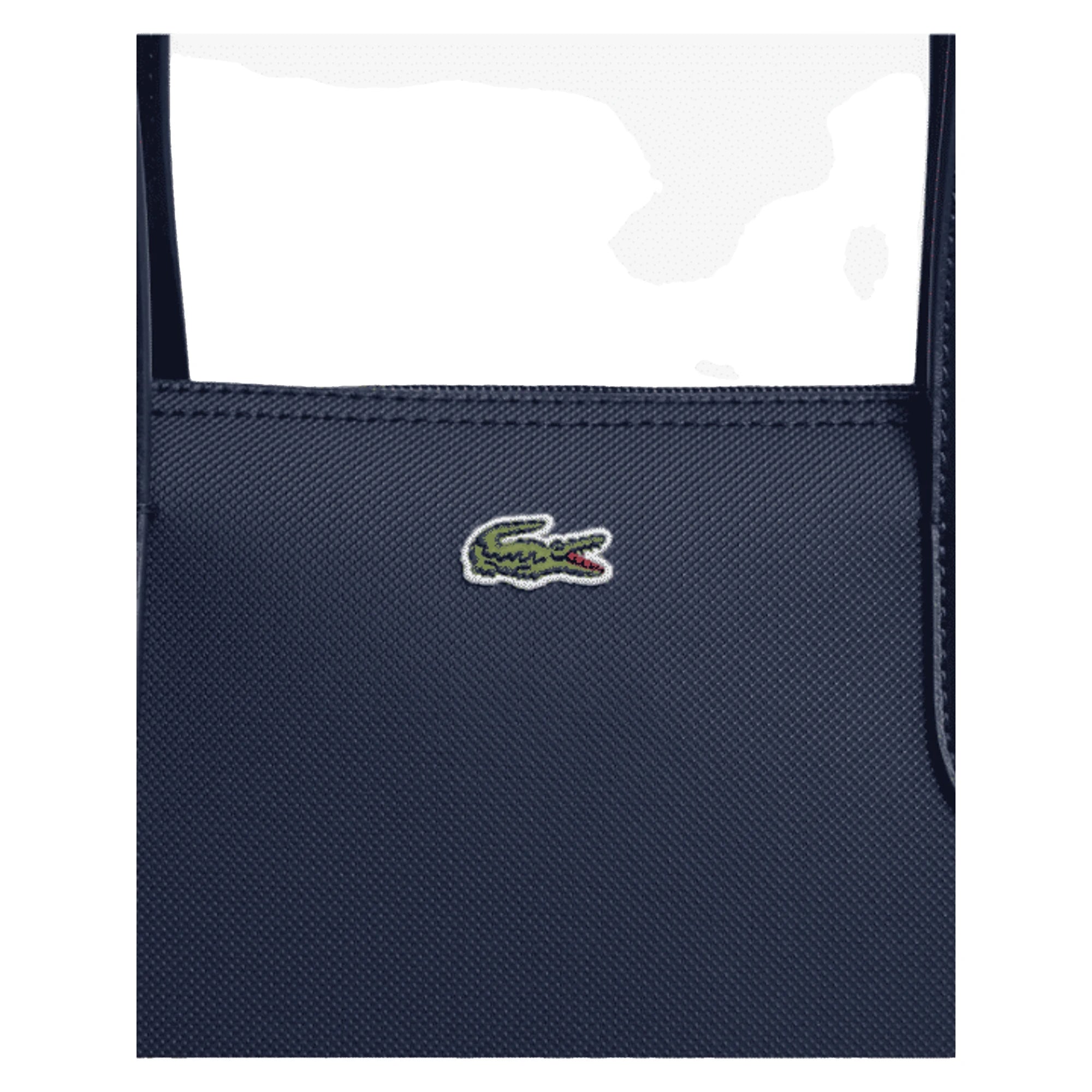 LACOSTE Borsa Blu da Shopping da Donna in Mini Piqué