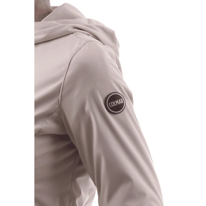 COLMAR Giacca Impermeabile Beige da Donna con Cappuccio 
