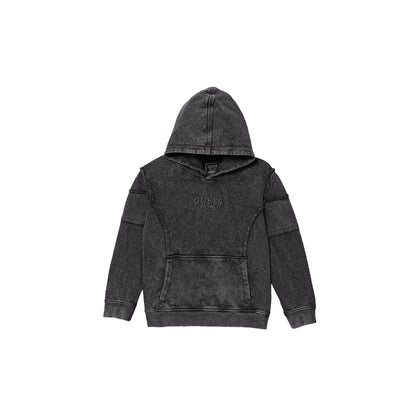 GUESS Felpa Bambino con Cappuccio Cotone Tinto in Capo