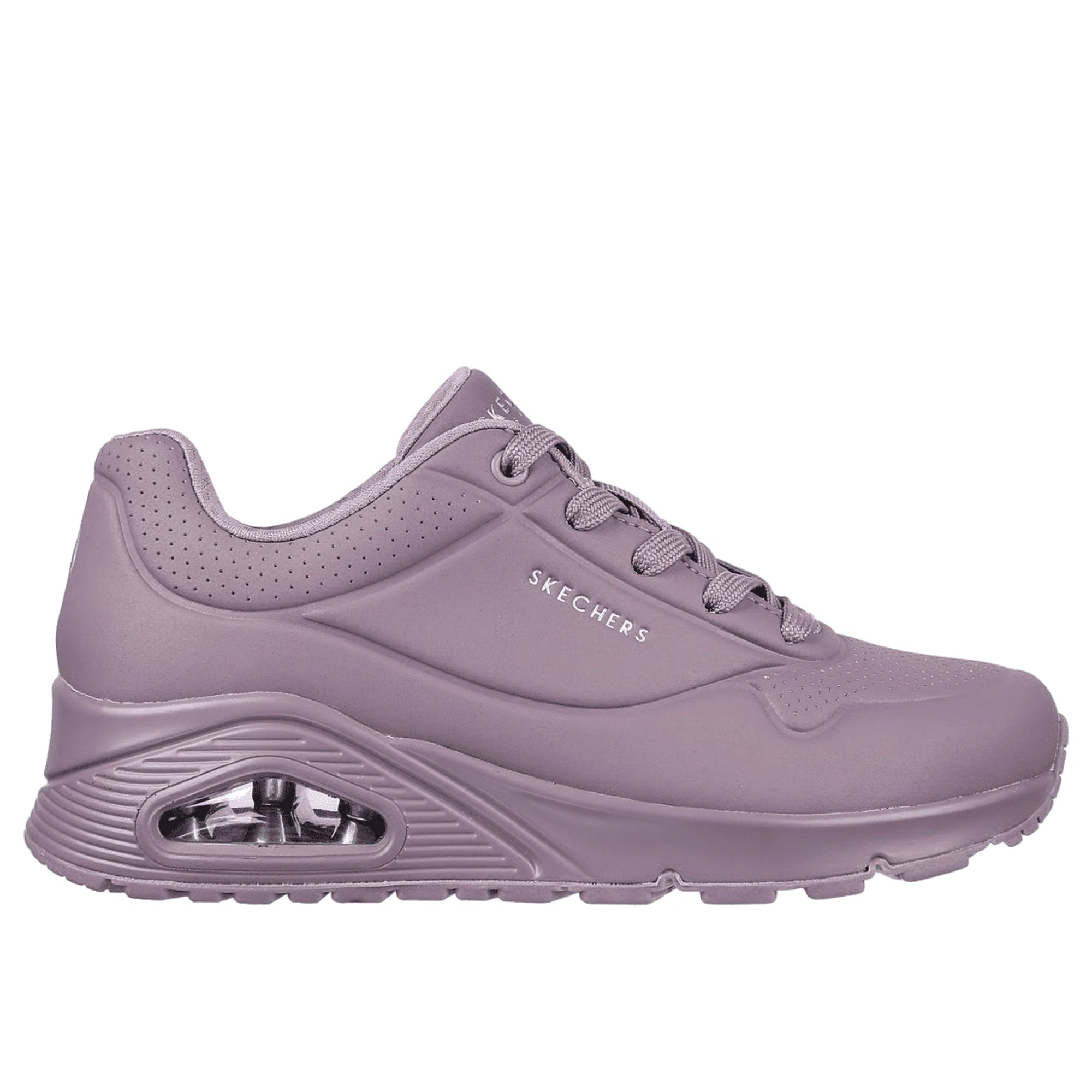 SKECHERS UNO Stand on Air Sneakers Ammortizzate Lilla da Donna