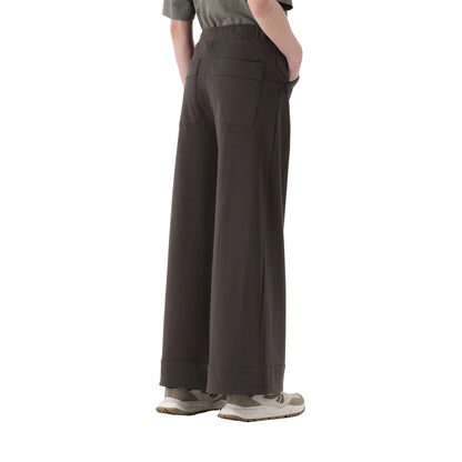 JEANNE BARET Pantalone Pull-On Gamba Ampia Verbena