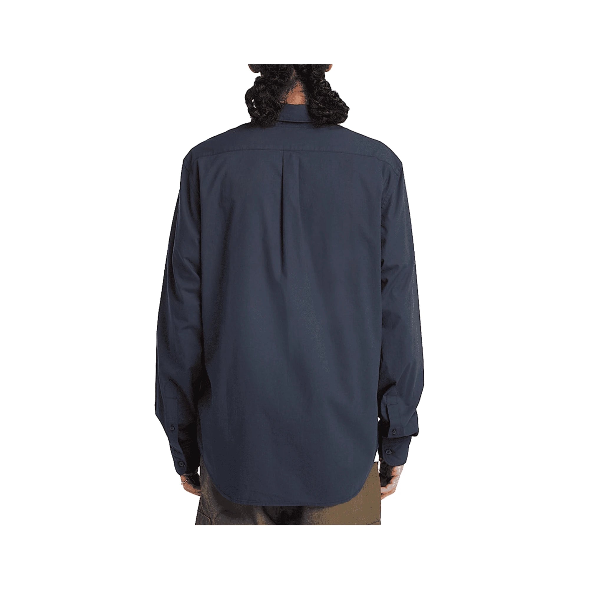 TIMBERLAND Camicia Uomo Cotone Biologico Blu