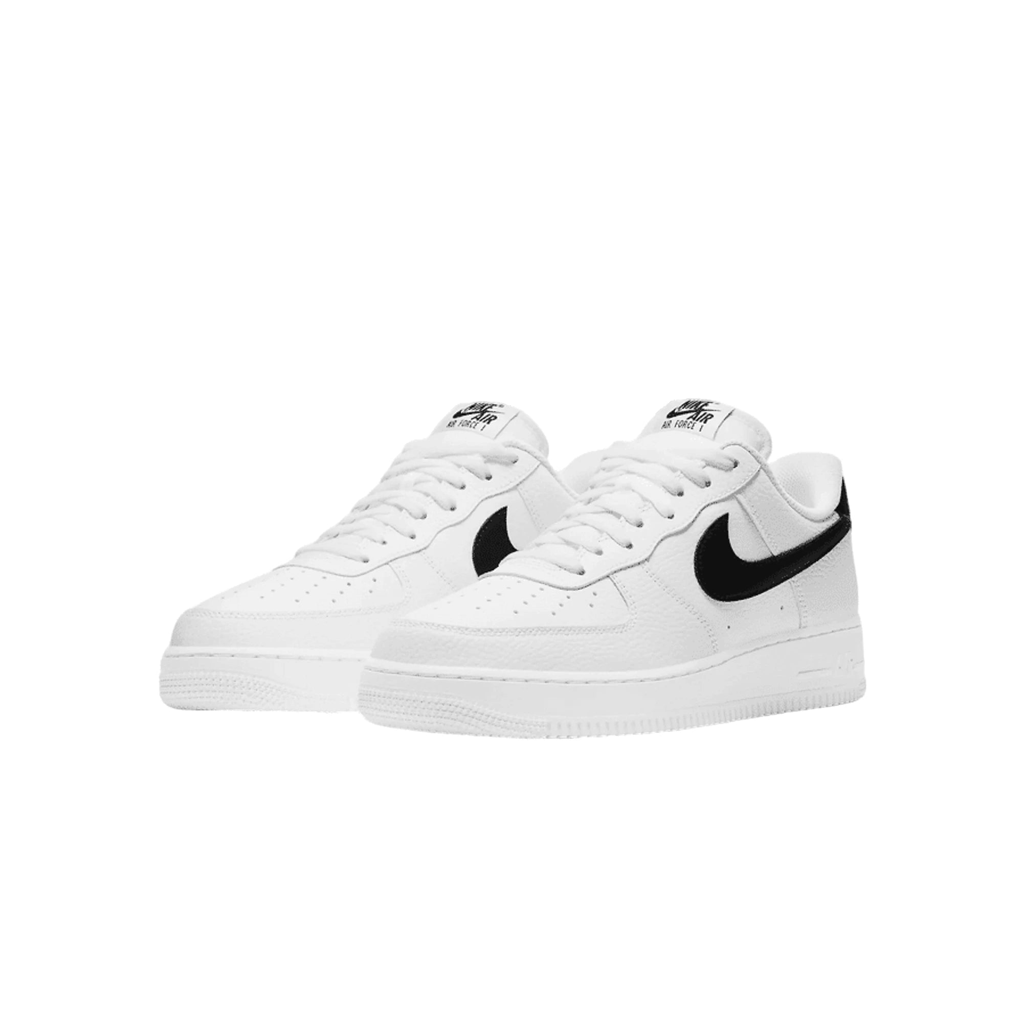 NIKE Air Force 1 Sneakers da Uomo con Logo Nero