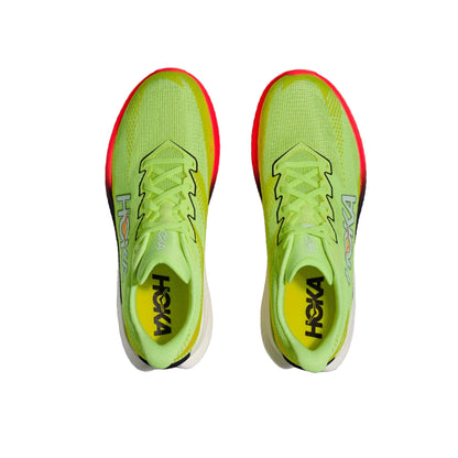 HOKA Mach X 3 Scarpe da Corsa Gialle da Uomo Traspirante