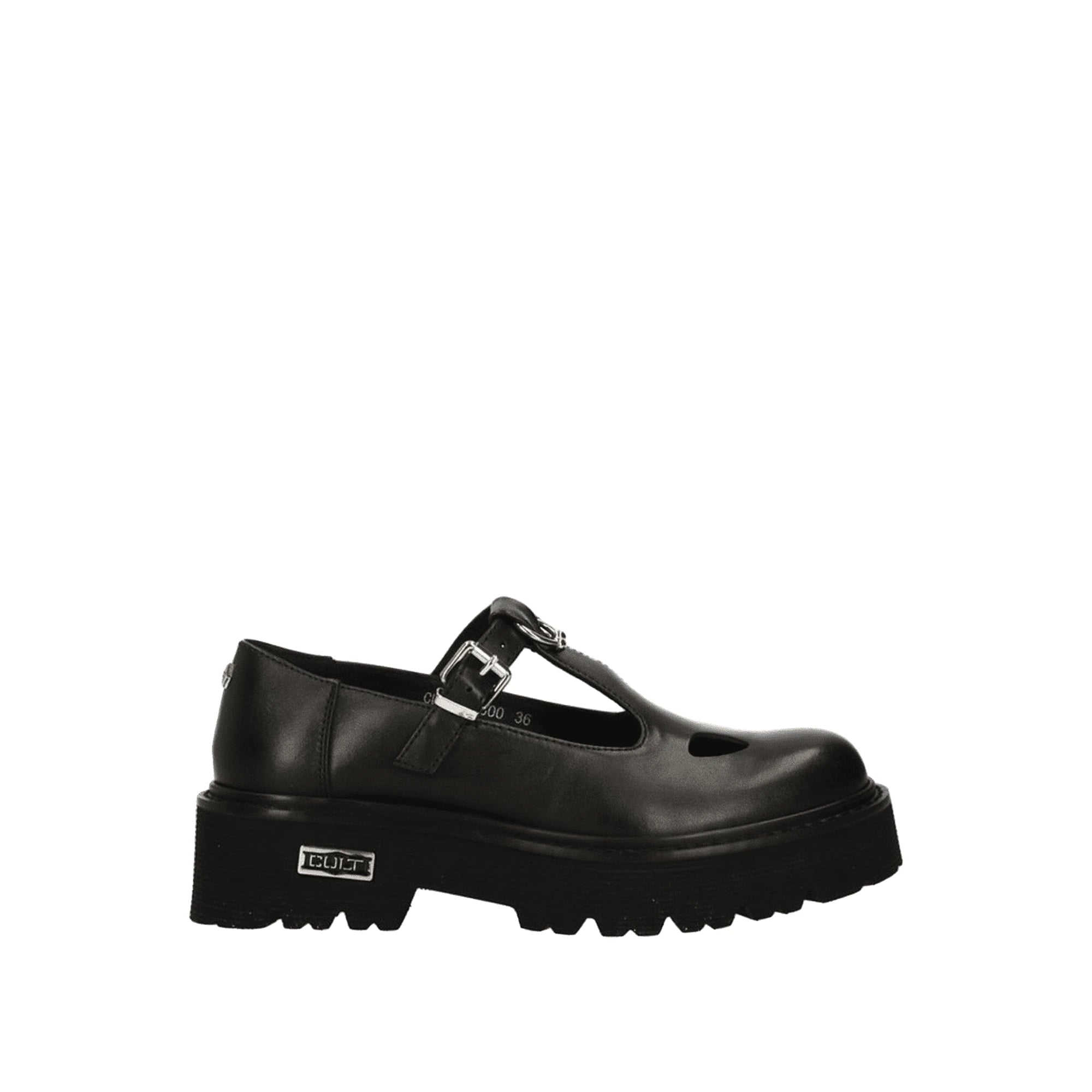 Cult Slash 4216 Low Scarpa Stringata Donna Nera