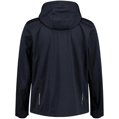 CMP Giacca Light Softshell Uomo con Cappuccio Staccabile