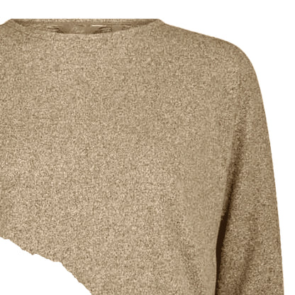 CMP Maglione Donna Lana Melange Grid Tech Termico