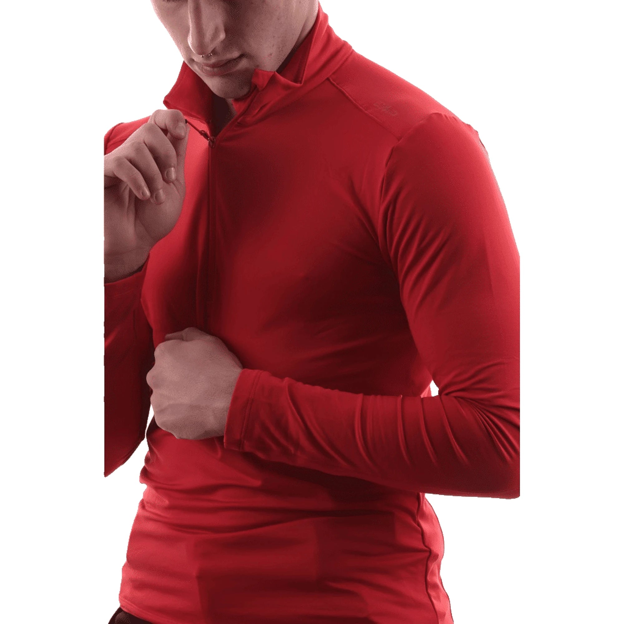 CMP Pile Uomo Rosso Stretch Leggero 30L1097