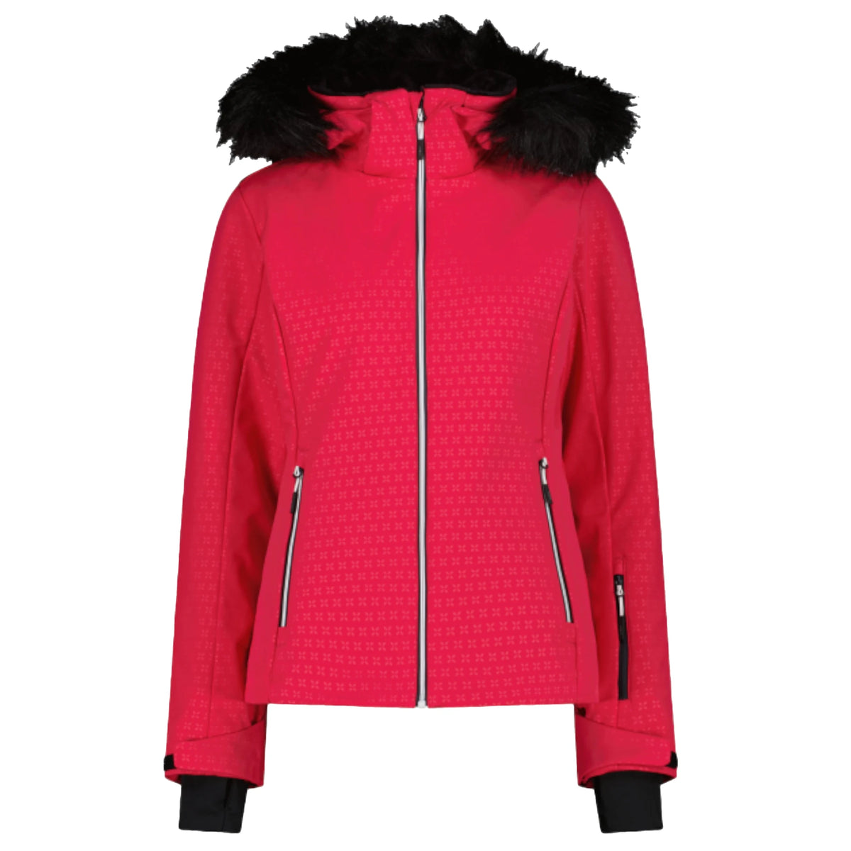 Giacca Sci Donna CMP Con Cappuccio - Impermeabile 10000, Traspirante, Imbottitura Feel Warm, PFC Free