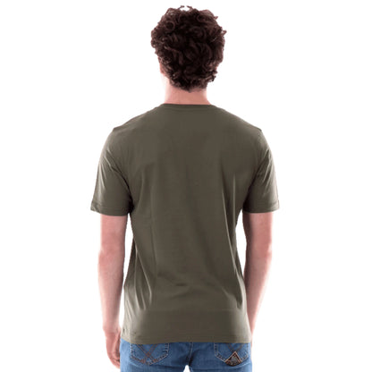T-shirt Refrigiwear Uomo Pierce Cotone Verde Morbida