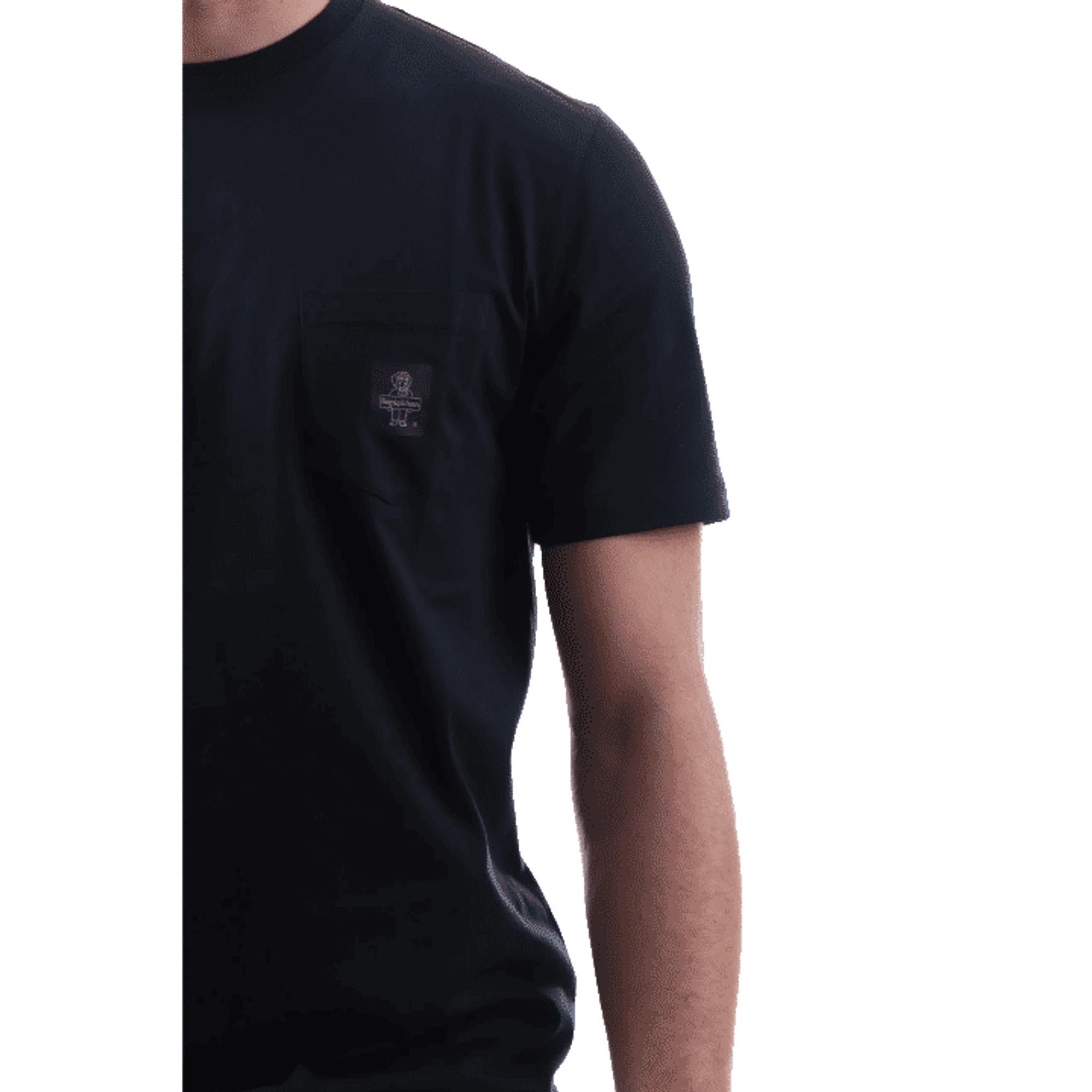 REFRIGIWEAR T-shirt Pierce Uomo Blu Vestibilità Morbida Cotone