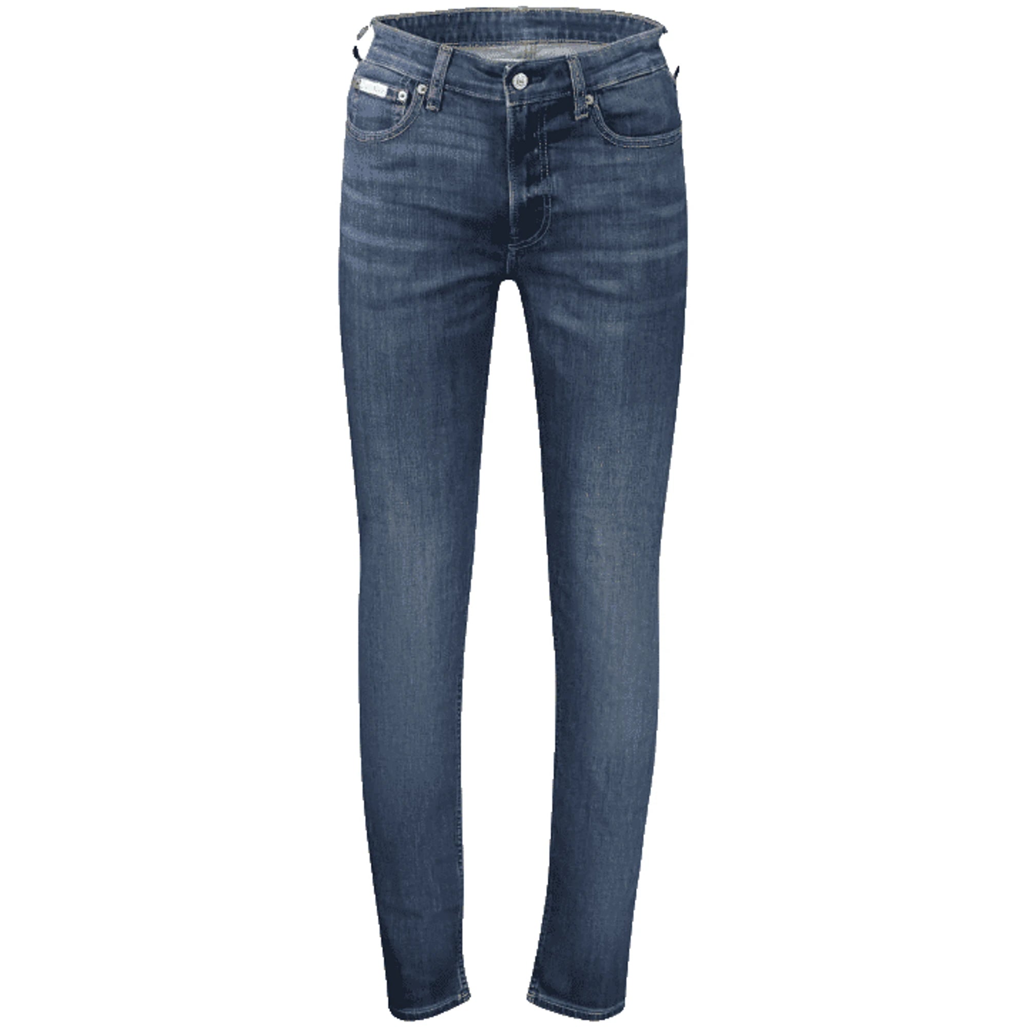 CALVIN KLEIN Jeans Uomo Blu Slim Taper Cotone