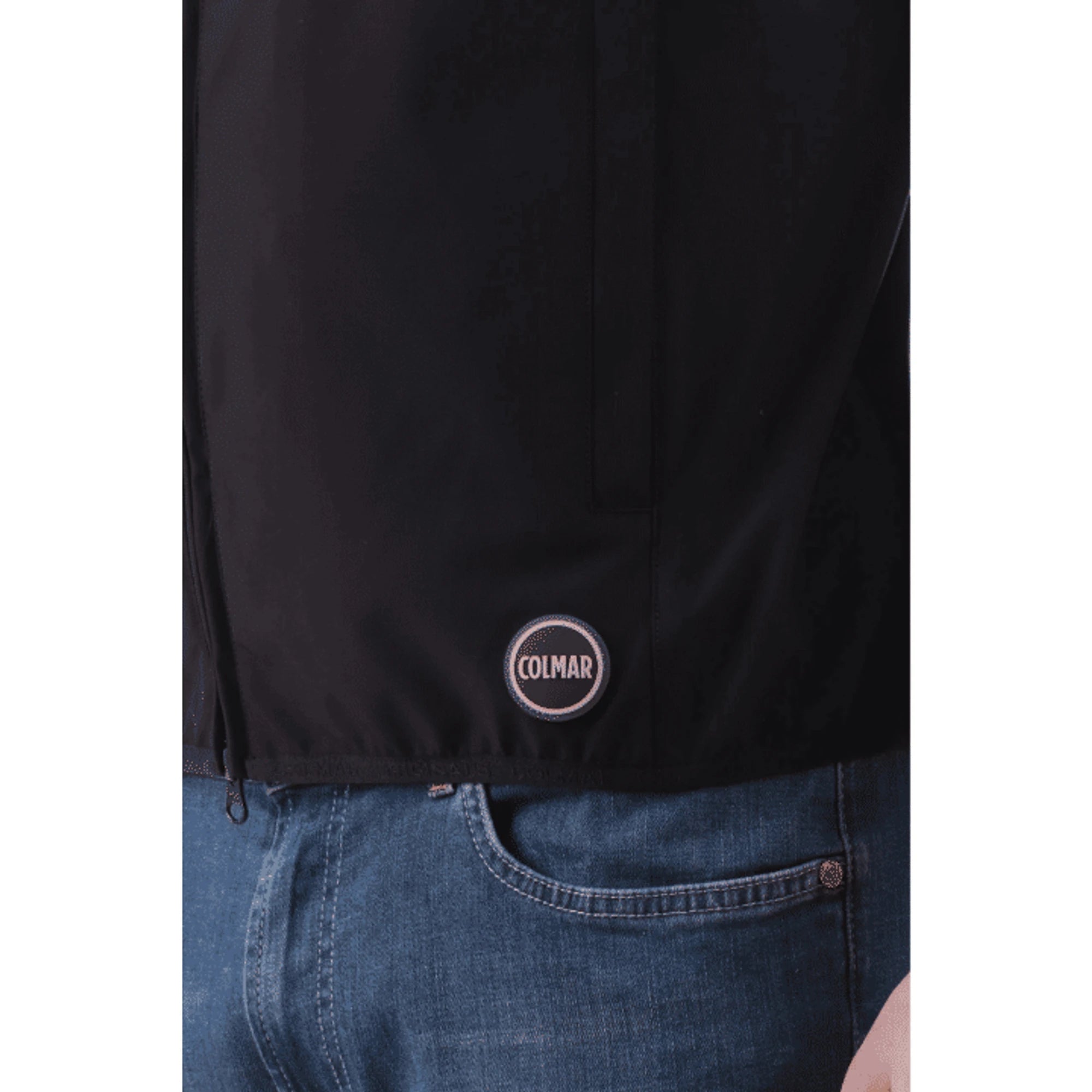 COLMAR Gilet Uomo Nero Impermeabile 1809N6WV99