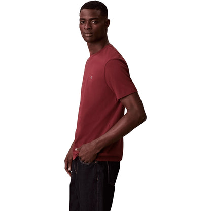 Calvin Klein T-shirt Jeans SS CLASSIC MONOGRAM Cotone Uomo