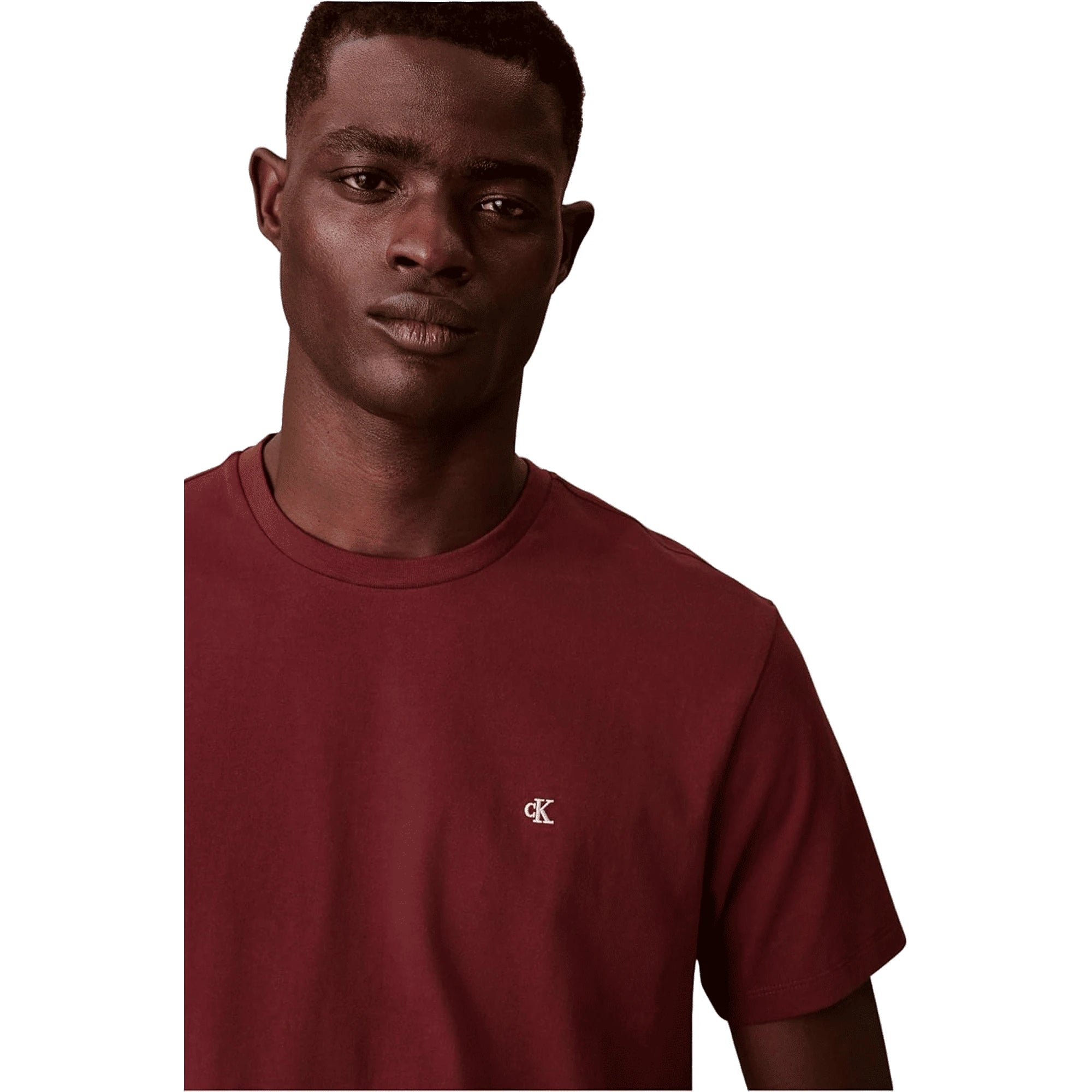 Calvin Klein T-shirt Jeans SS CLASSIC MONOGRAM Cotone Uomo