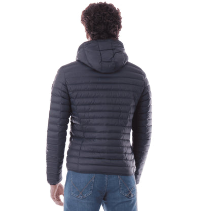 COLMAR Piumino Uomo 100 Grammi Blu con Cappuccio