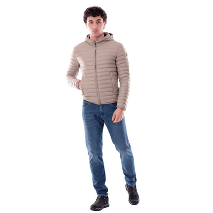 COLMAR Piumino Uomo 100 Grammi Beige Cappuccio Fisso