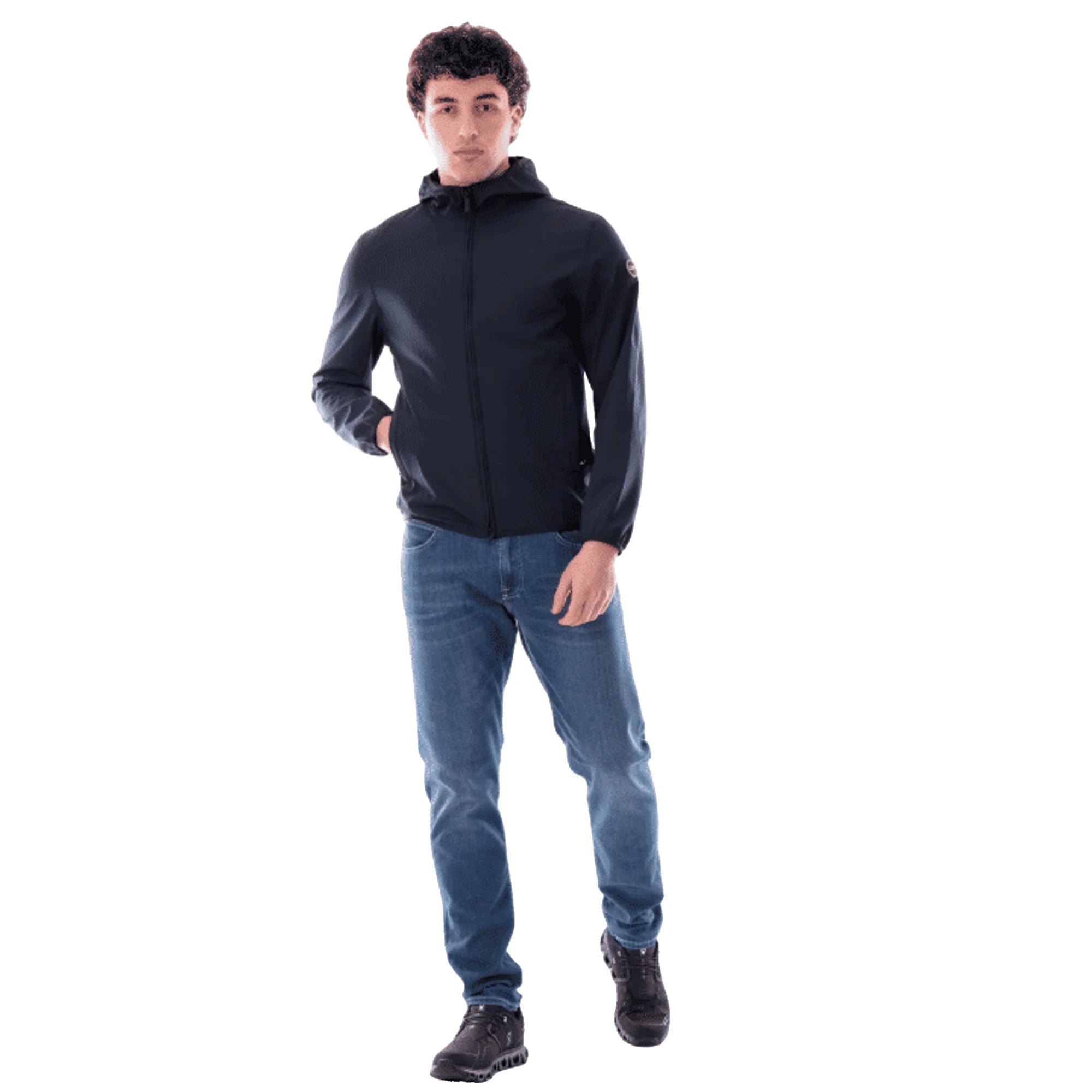 COLMAR Giacca Uomo Softshell Impermeabile Blu