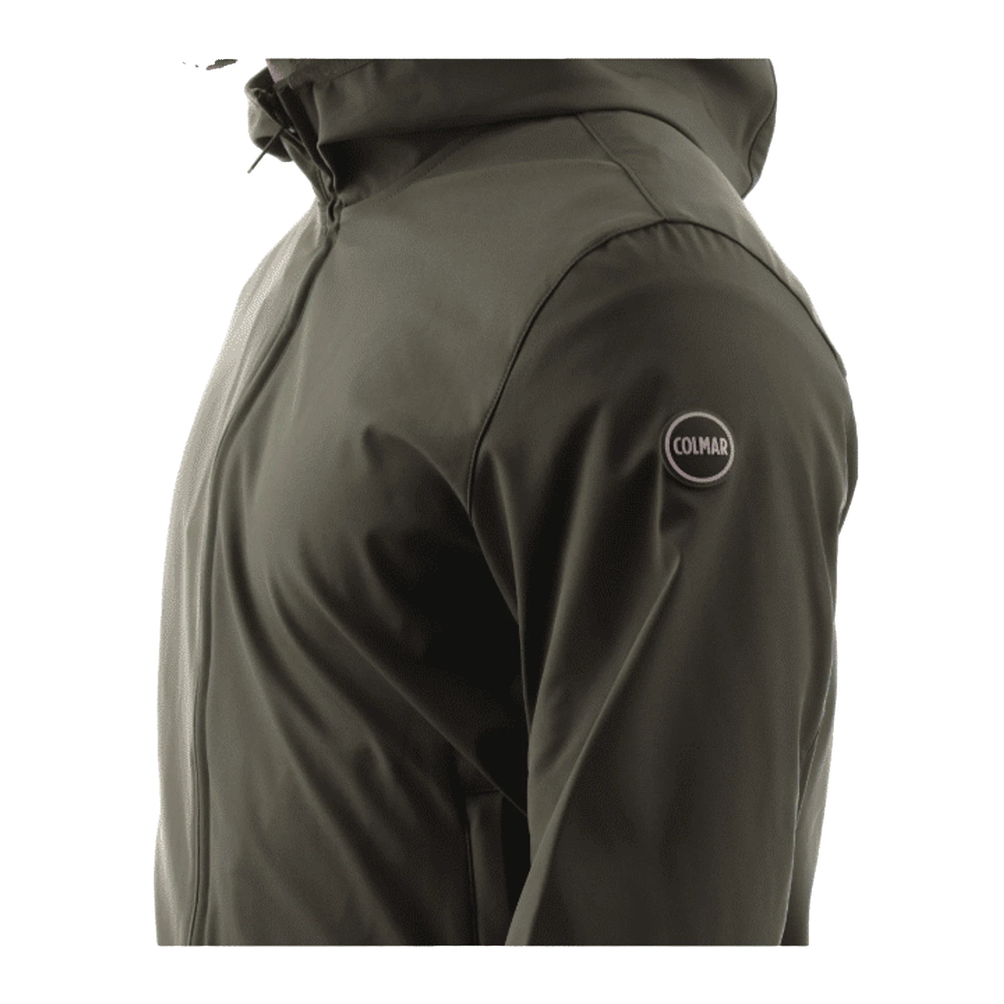 COLMAR Giacca Uomo Softshell Verde Impermeabile