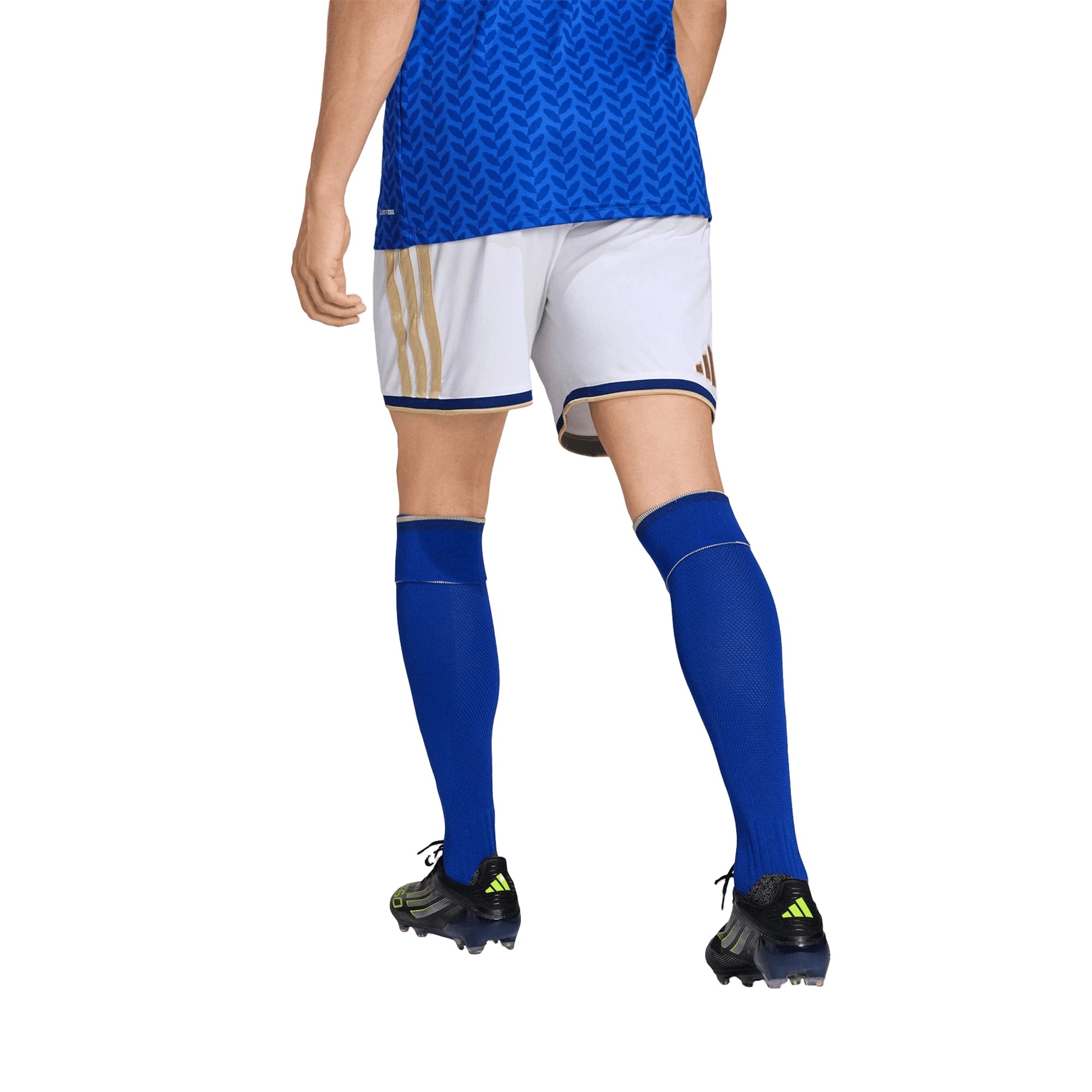 ADIDAS Pantaloncini Ufficiali Calcio Italia FIGC Home Uomo