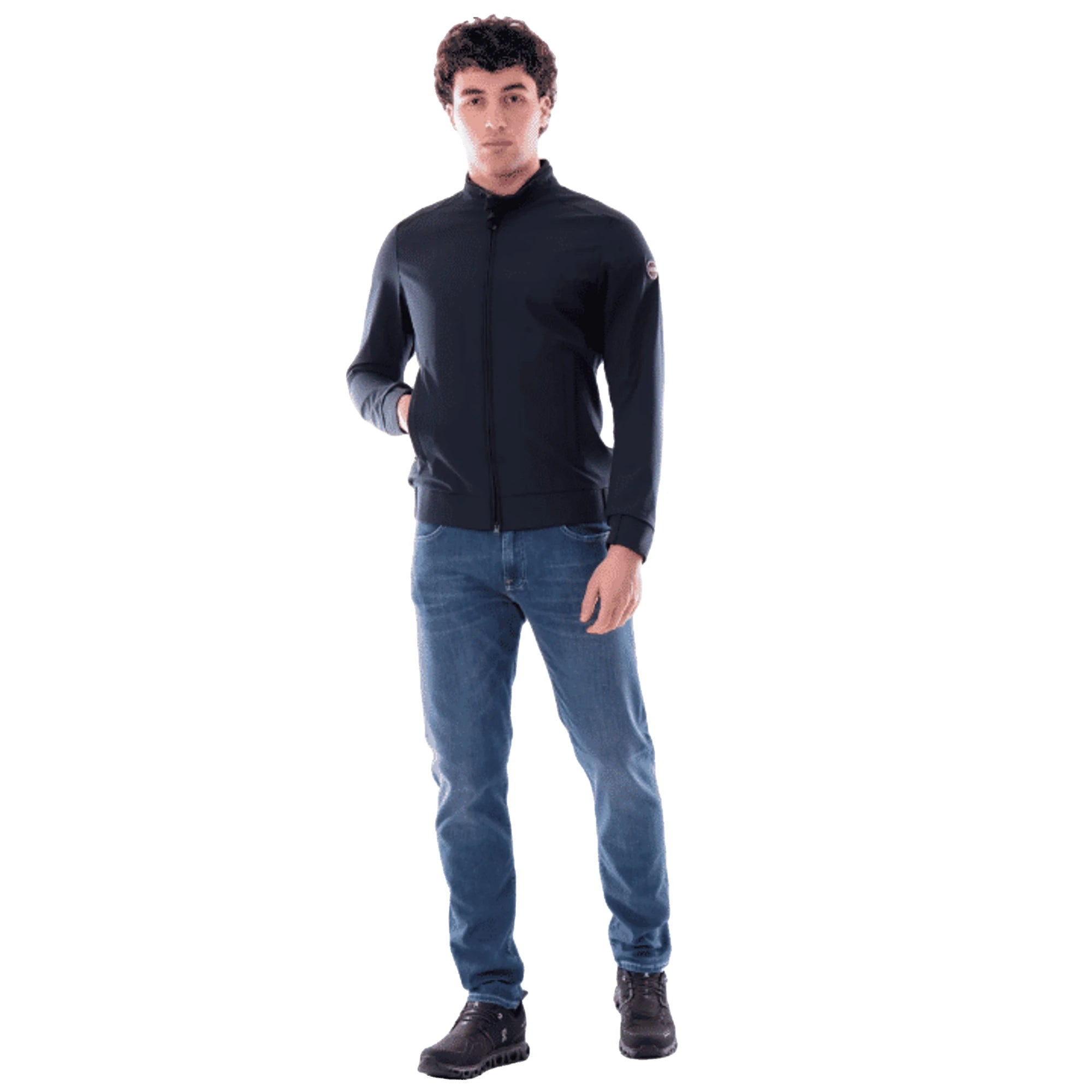 COLMAR Giacca Biker Uomo Softshell Blu 1863N6WV68