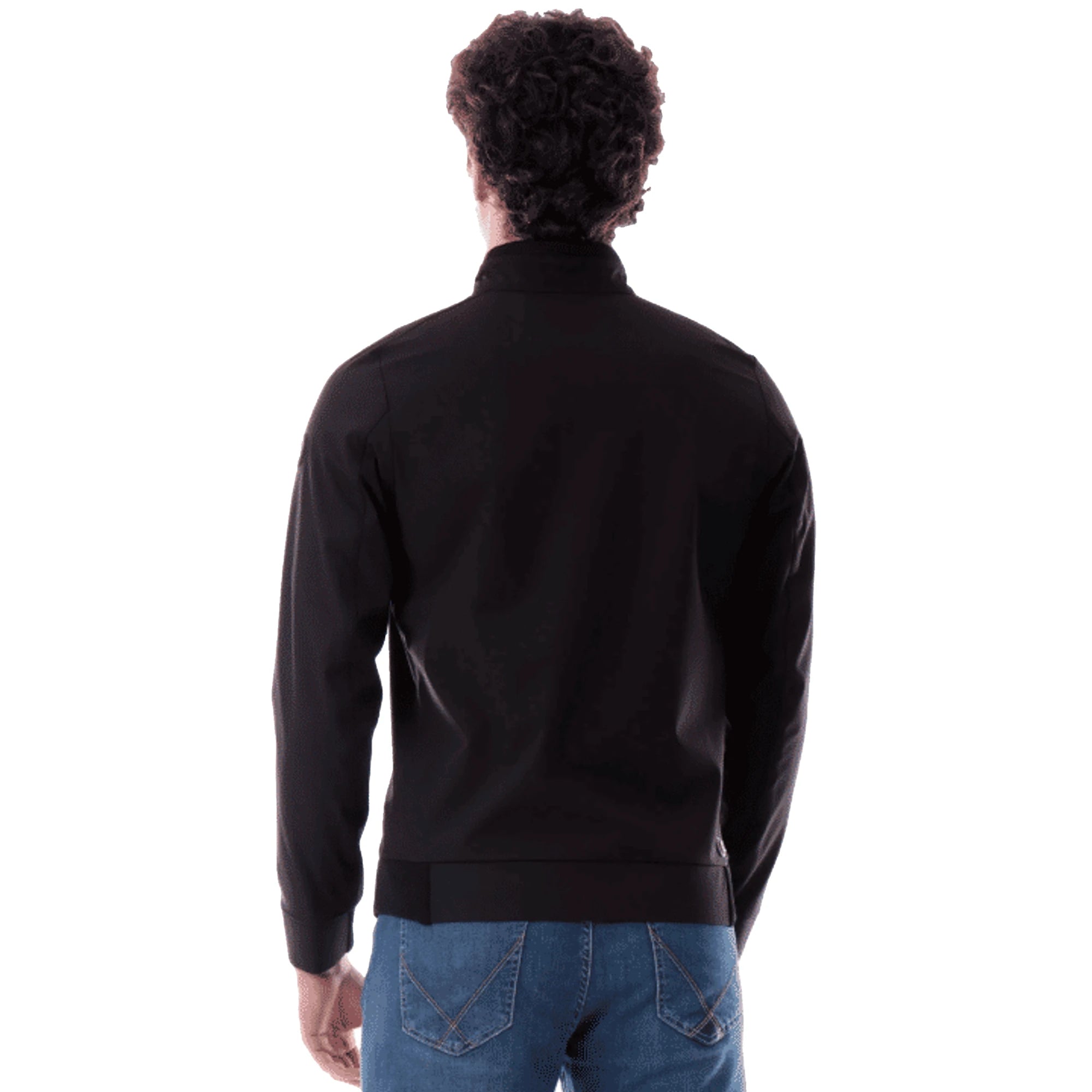 COLMAR Giacca Biker Softshell Uomo Nera Impermeabile 1863N6WV99