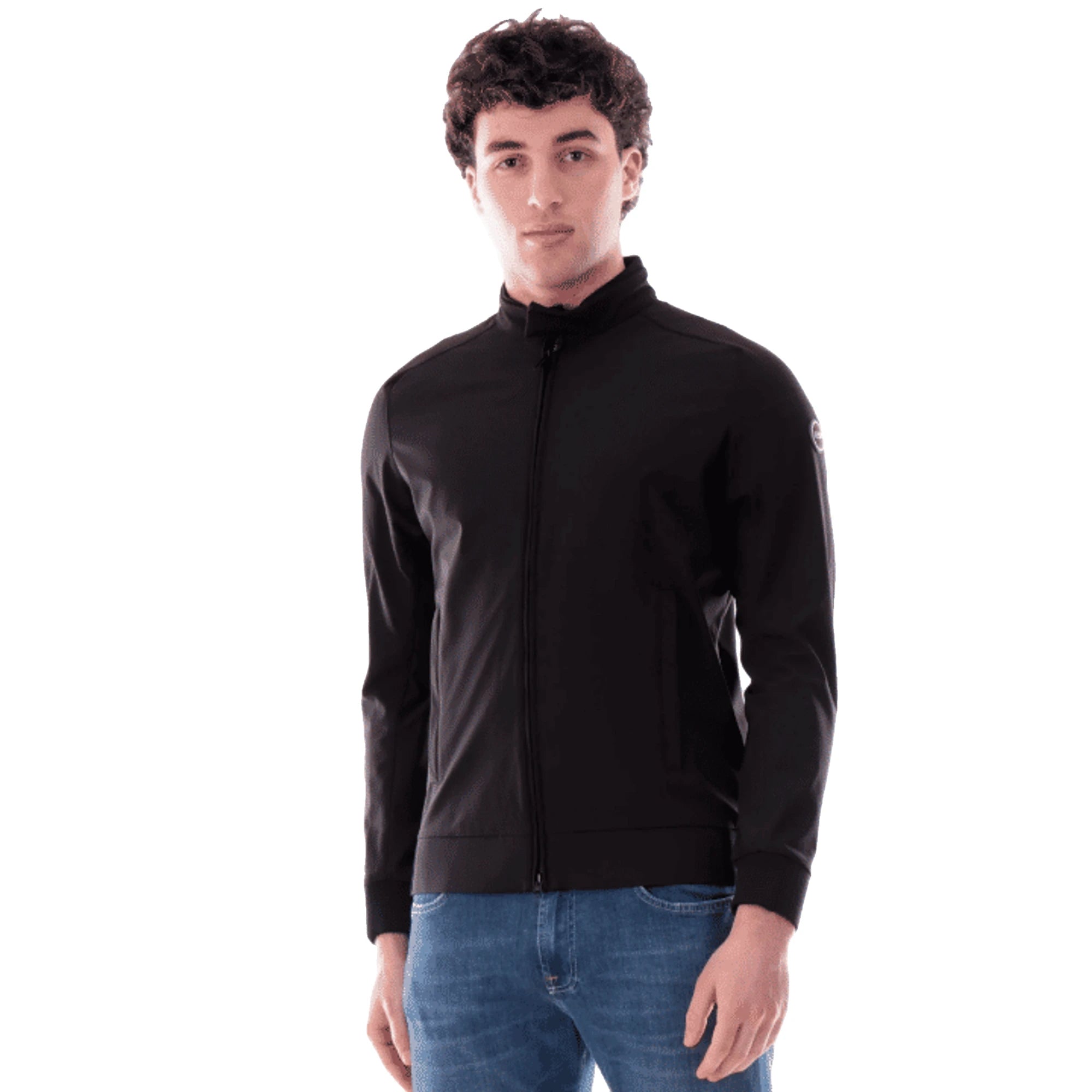 COLMAR Giacca Biker Softshell Uomo Nera Impermeabile 1863N6WV99