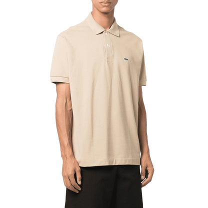 LACOSTE Polo Beige Regular Fit Uomo
