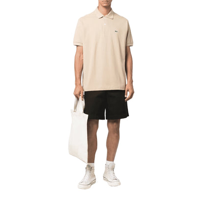 LACOSTE Polo Beige Regular Fit Uomo
