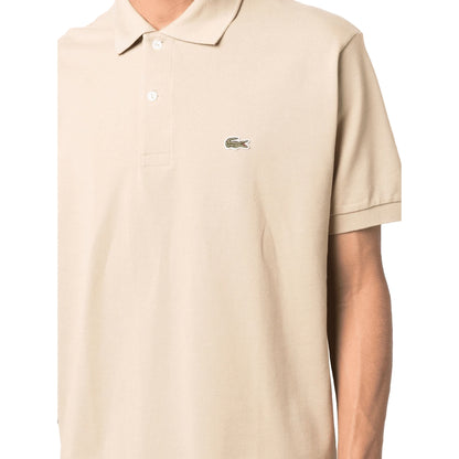 LACOSTE Polo Beige Regular Fit Uomo