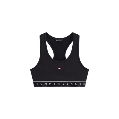 TOMMY HILFIGER JEANS Top Donna Smanicato Nero
