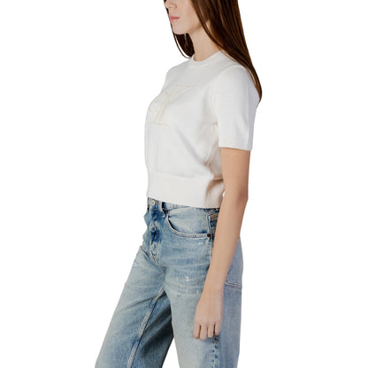 CALVIN KLEIN JEANS Maglia Donna Cotone Cropped