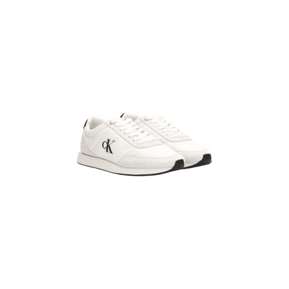 CALVIN KLEIN JEANS Sneakers da Uomo Bianche con Logo