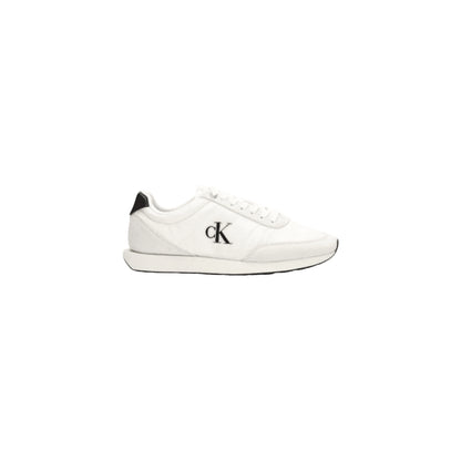 CALVIN KLEIN JEANS Sneakers da Uomo Bianche con Logo