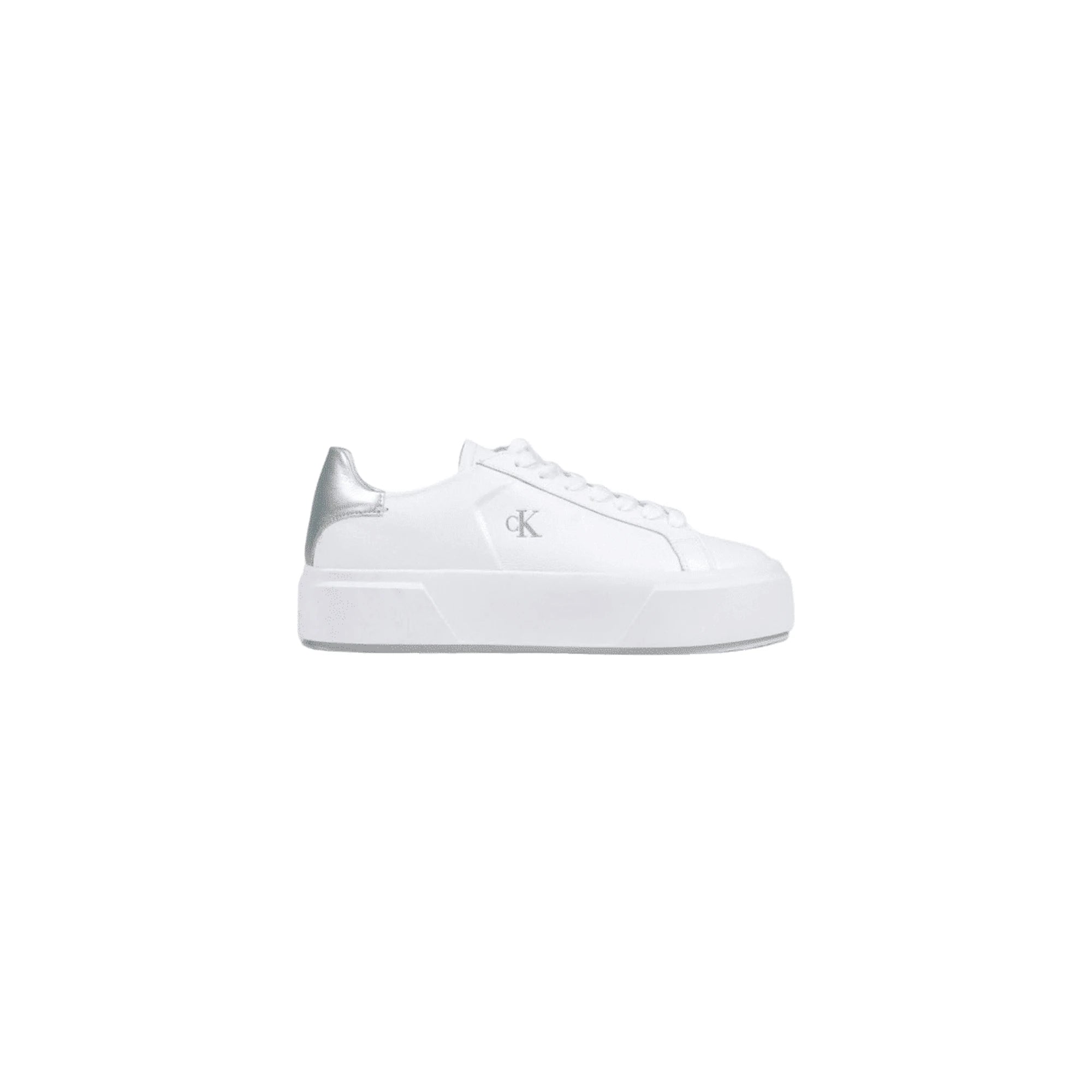 CALVIN KLEIN Sneakers Donna Bianche Pelle YW0YW01929