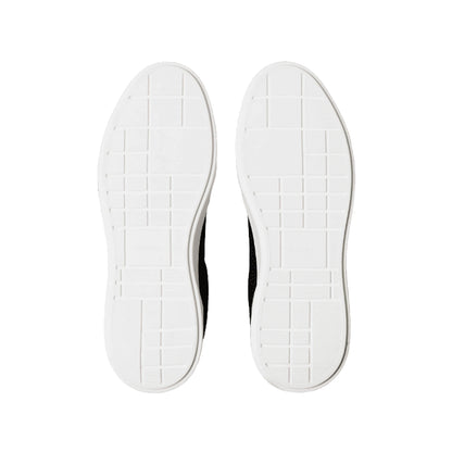 CALVIN KLEIN Sneakers Avenue in Camoscio Nero con logo CK 