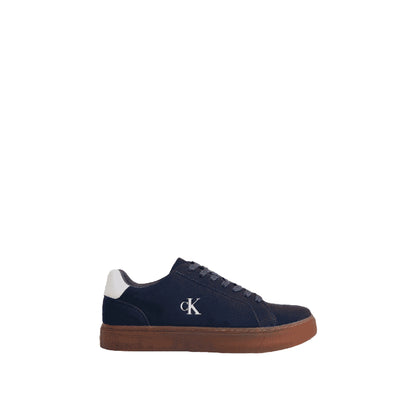 CALVIN KLEIN Sneakers Baseline in Camoscio Blu con Logo 