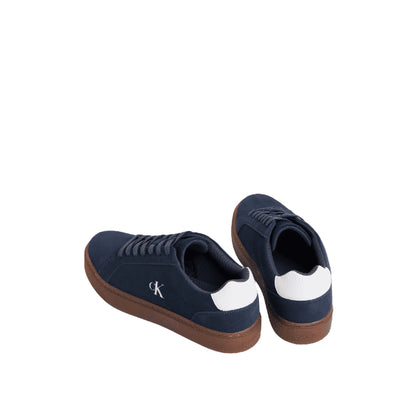 CALVIN KLEIN Sneakers Baseline in Camoscio Blu con Logo 
