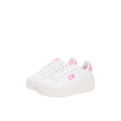TOMMY HILFIGER Sneakers Basket Pelle Suola Alta