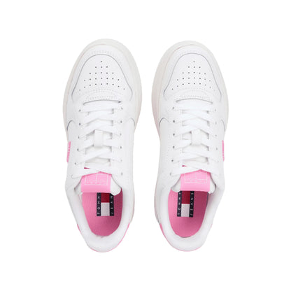 TOMMY HILFIGER Sneakers Basket Pelle Suola Alta