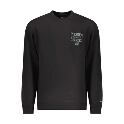 TOMMY HILFIGER Felpa Girocollo Uomo Stampa Logo Cotone