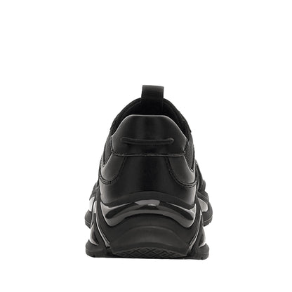 GUESS Sneaker Belluno Misto Pelle Nera Uomo