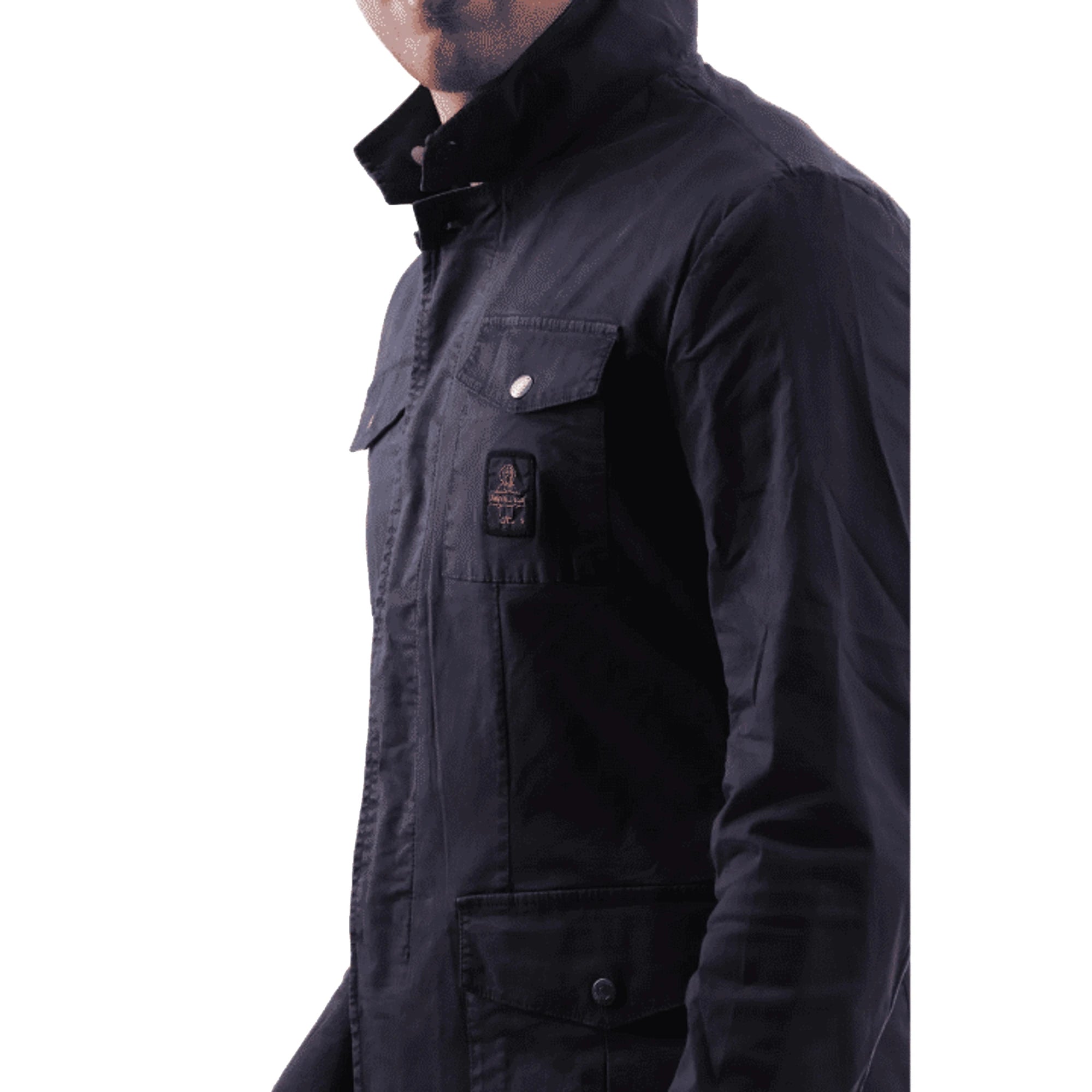 Refrigiwear Giacca New Brent Blu Uomo Tecnica Cotone