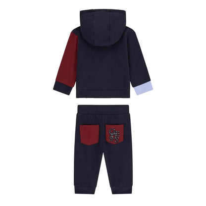 GUESS Set Felpa e Jogger con Cappuccio in Cotone