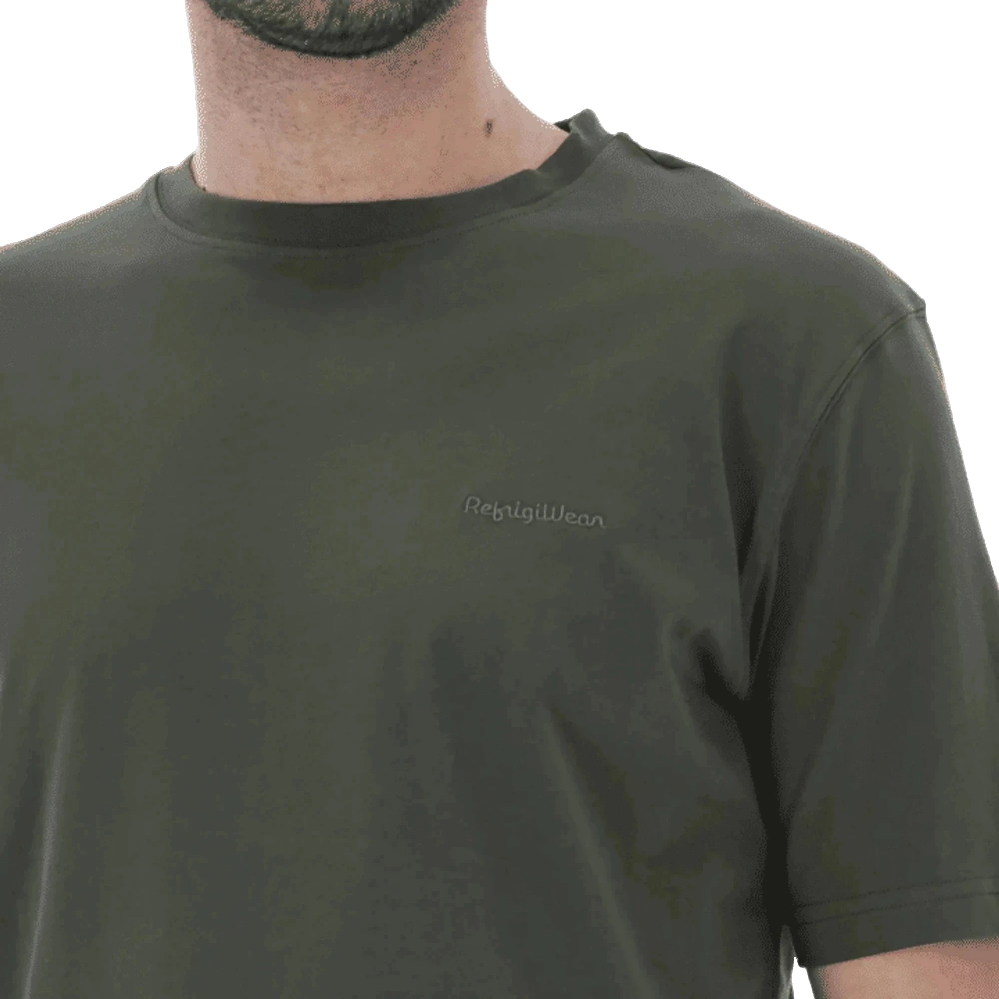 REFRIGIWEAR T-Shirt Essential Cotone Tinto in Capo
