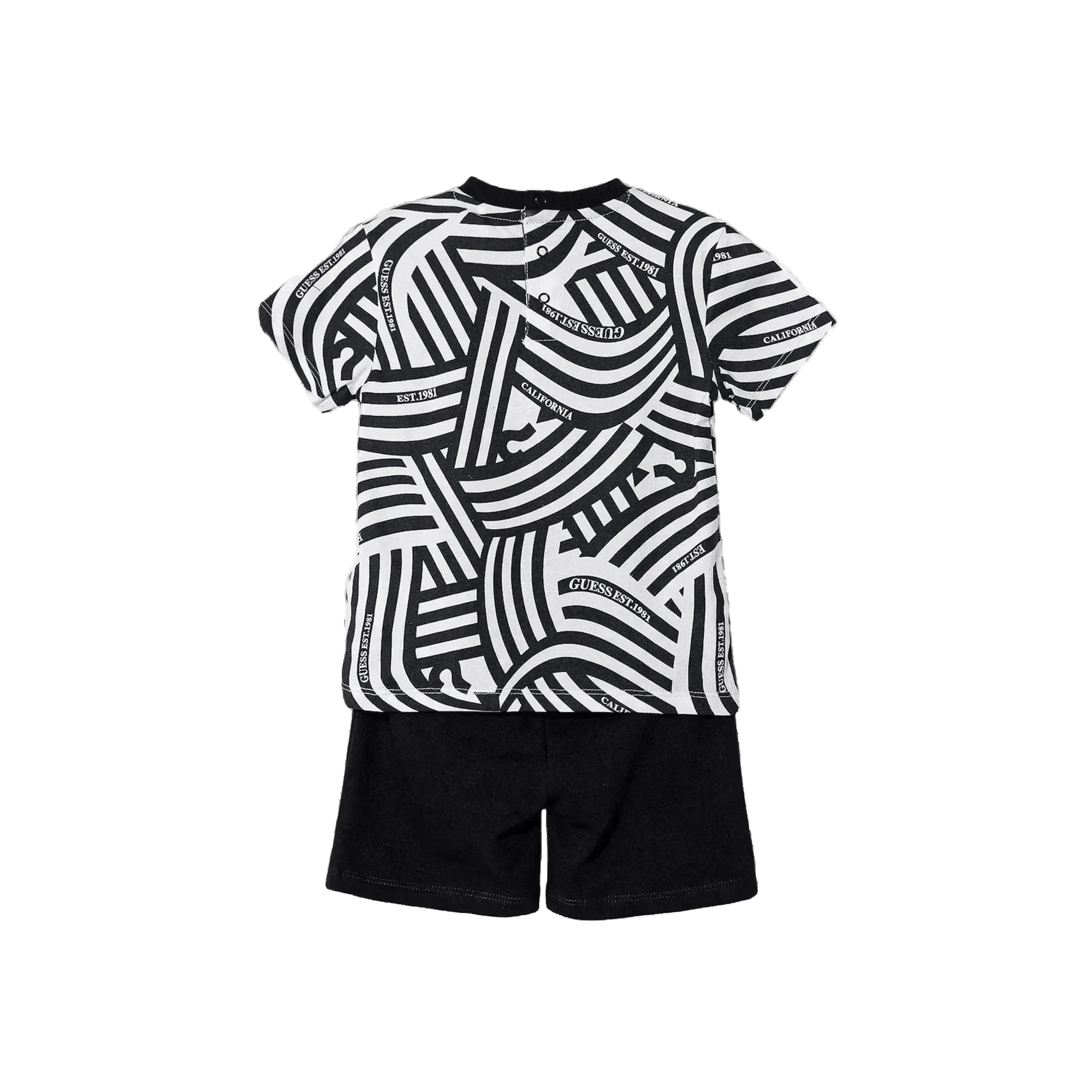 GUESS Completo Cotone Neonato Set 2 Pezzi Morbido