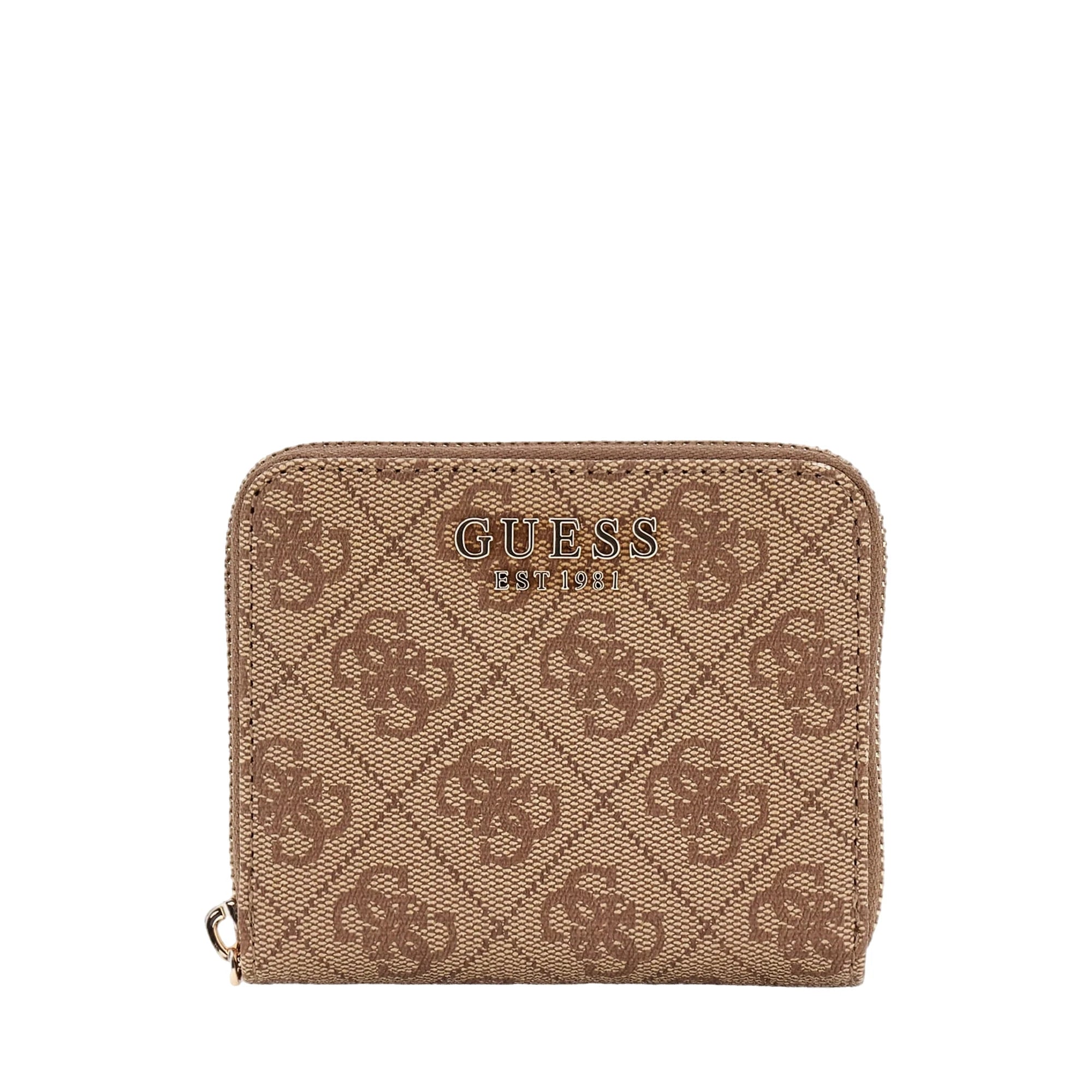 Mini Portafoglio Laurel Logo 4G marrone