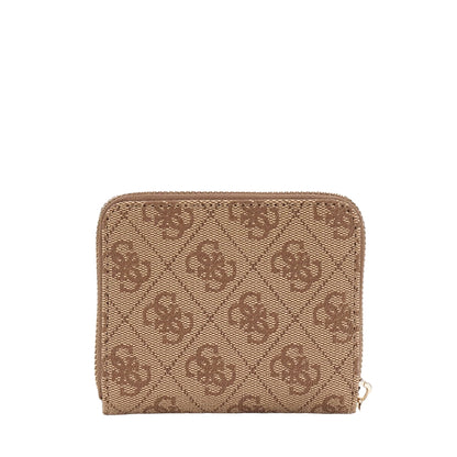 Mini Portafoglio Laurel Logo 4G marrone