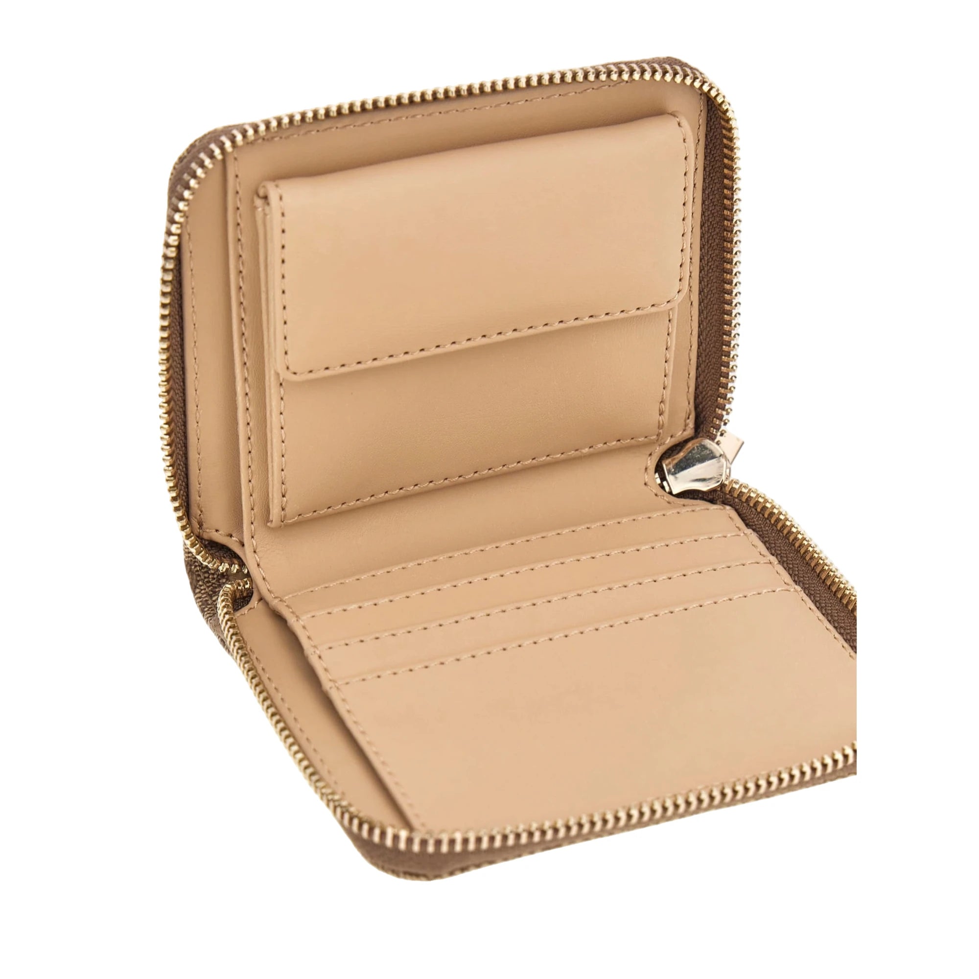 Mini Portafoglio Laurel Logo 4G marrone