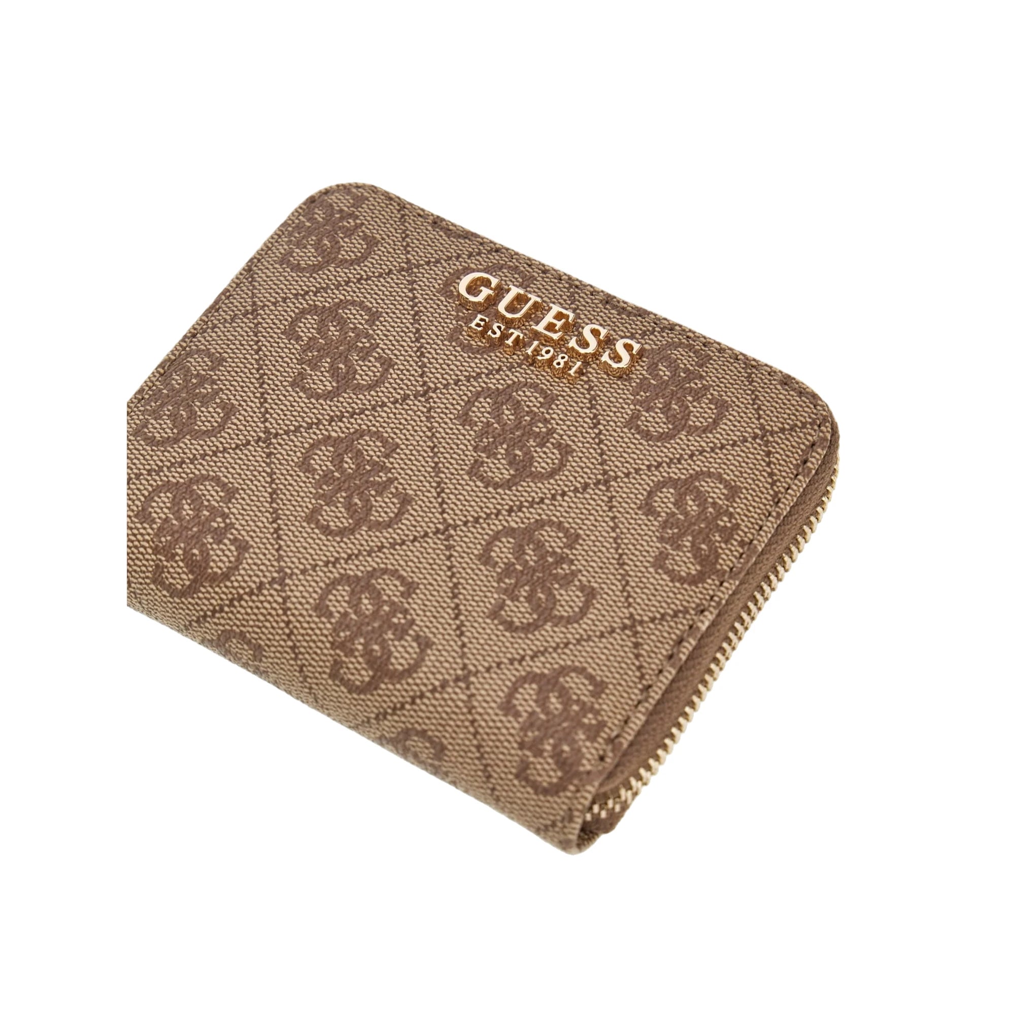 Mini Portafoglio Laurel Logo 4G marrone